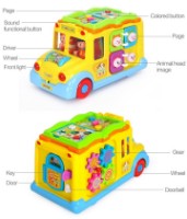 Бизиборд Hola Toys Bus (796) фото №4 — интернет-магазин Desire.md