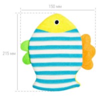 Burete de baie pentru copii Roxy Kids Fish (RBS-006) imaginea #4 — magazin online Desire.md