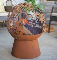 Чаша для костра La Hacienda Honey Bee Globe (58627) фото №5 — интернет-магазин Desire.md