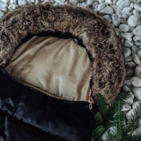 Husa de iarnă pentru copii La Millou Uni Velvet Collection Black imaginea #5 — magazin online Desire.md