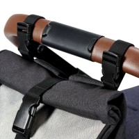 Сумка для мам Kinderkraft Moonpack (KAMOON00GRY0000 ) Grey фото №3 — интернет-магазин Desire.md