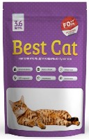 Наполнитель для кошек BestCat Silica gel Lavender 3.6L