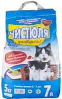 Наполнитель для кошек Чистюля Универсал 2-3mm 4x5kg фото №1 — интернет-магазин Desire.md