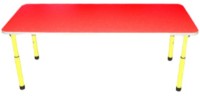 Măsuță pentru copii Tisam Прямоугольный 23660 Красный/Жёлтый