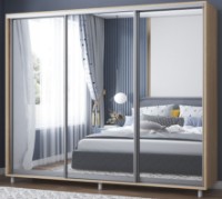 Шкаф-купе Mobildor-Lux Aron Mirror 270x220 Oak Sonoma (aron3693)