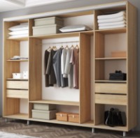 Шкаф-купе Mobildor-Lux Aron Mirror 270x220 Oak Sonoma (aron3693) фото №2 — интернет-магазин Desire.md