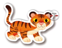 Пазл Clementoni 4in1 Wild Animals (20810) фото №2 — интернет-магазин Desire.md