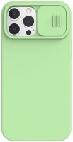 Чехол Nillkin Apple iPhone 13 Pro Max CamShield Silky Silicone Case Mint Green фото №1 — интернет-магазин Desire.md