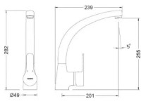 Baterie bucătărie Genebre K8 (61203 28 45 66) imaginea #2 — magazin online Desire.md