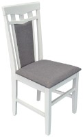 Комплект для столовой Evelin Cooper White  + 4 стула Deppa R White/NV-10WP Grey