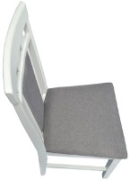 Комплект для столовой Evelin Cooper White  + 4 Deppa R White/NV-10WP Grey