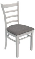 Set masă și scaune Evelin HV 31V White + 6 CocoWhite/NV-10WP Grey