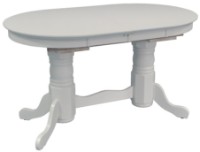 Комплект для столовой Evelin HV 31V White + 6 стульев Deppa R White/NV-10WP Grey