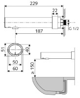 Смеситель для умывальника Schell Modus E (019530699) фото №3 — интернет-магазин Desire.md