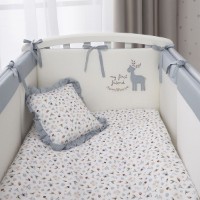 Lenjerie de pat pentru copii Perina Little Forest Aquamarine imaginea #3 — magazin online Desire.md