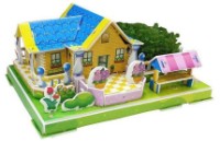3D пазл-конструктор Zilipoo Stylish Villa (Z-002) фото №3 — интернет-магазин Desire.md