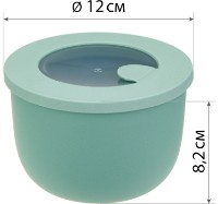 Пищевой контейнер Idea Нео 0.6L (М1324) Pistachio фото №2 — интернет-магазин Desire.md