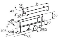 Rigolă de duș Ferro OLWS1 imaginea #2 — magazin online Desire.md