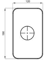 Baterie de duș Herz Elite 1cai Black (UH12246B) imaginea #2 — magazin online Desire.md