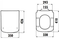 Сиденье для унитаза Creavit KC2003.01.0000E фото №2 — интернет-магазин Desire.md