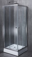 Cabină de duș Manopera Elegant EG408 (80x80x190) Transparenta Satin