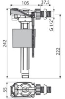 Flotor de scurgere AlcaPlast A160 1/2 (106839) imaginea #2 — magazin online Desire.md