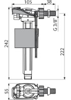 Flotor de scurgere AlcaPlast A160 3/8 (106840) imaginea #2 — magazin online Desire.md