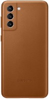 Husa de protecție Samsung Leather Cover Galaxy S21+ Brown
