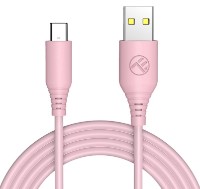 Cablu USB Tellur Silicone USB to Type-C 1m Pink (TLL155402)