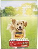 Hrană uscată pentru câini Purina Friskies Active Beef 2.4kg