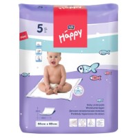 Пелёнки Bella Baby Happy 60x60cm 5pcs