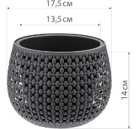 Ghiveci M Plastik Пирула M3100 imaginea #2 — magazin online Desire.md