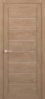 Межкомнатная дверь Luxdoors Seul Glass Matt PVC 200x70 Natural Oak