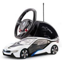 Jucărie teleghidată Rastar 1:14 BMW I8 White (49600-8) imaginea #1 — magazin online Desire.md