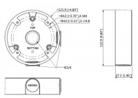 Монтажная коробка Dahua DH-PFA13C фото №5 — интернет-магазин Desire.md