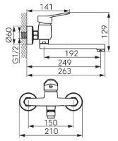 Смеситель для кухни Ferro Isso BIS5 фото №2 — интернет-магазин Desire.md
