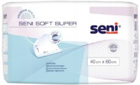 Гигиеническая пеленка Seni Soft Super 40x60cm 50pcs фото №1 — интернет-магазин Desire.md