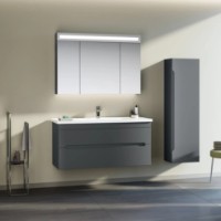 Шкаф с умывальником Orka Varna 100 Antracite Matt (16511) фото №3 — интернет-магазин Desire.md