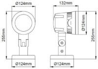 Уличный светильник Rightlight LBLOFL422FL фото №3 — интернет-магазин Desire.md