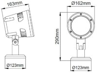 Уличный светильник Rightlight LBLOFL436FL фото №3 — интернет-магазин Desire.md