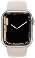 Смарт-часы Apple Watch Series 7 41mm Starlight Aluminium Case with Starlight Sport Band (MKMY3)