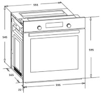 Cuptor electric Heinner HBO-S569LDTGC-GBK imaginea #2 — magazin online Desire.md