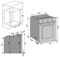 Cuptor electric Tornado TRC-456D Cream imaginea #5 — magazin online Desire.md