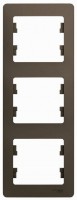 Рамка для розеток и выключателей Schneider Electric 3PL Brown (11235)