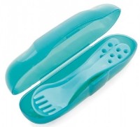 Lingură și furculiță în carcasă Canpol Babies (74/019)  imaginea #2 — magazin online Desire.md