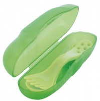 Lingură și furculiță în carcasă Canpol Babies (74/019)  imaginea #3 — magazin online Desire.md