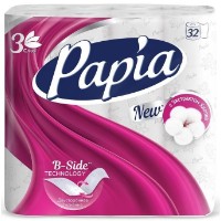 Туалетная бумага Papia B-Side 3 plies 32 rolls