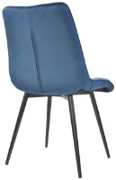 Scaun Deco Capella Blue/Black Legs imaginea #2 — magazin online Desire.md