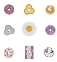 Seturi de veselă pentru păpuși PolarB Foldable Stove & BBQ (44032) imaginea #5 — magazin online Desire.md