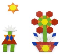 Cuburi Viga Geometric Blocks 250pcs (50065) imaginea #2 — magazin online Desire.md